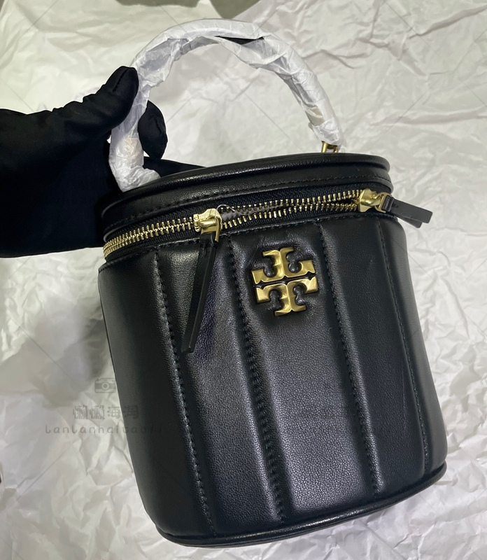In-Stock Genuine Tory Burch New Kira Medium Chain Bucket Bag for Women