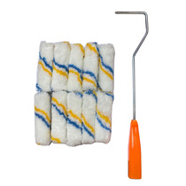 4 inch thumb roller paint paint paint small roller brush trimming repair roller brush roller bracket roller core