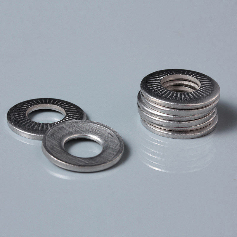 304 stainless steel anti-slip sheet butterfly type saddle type single-sided flower tooth washer M3M4M5M6M8M10M12M16M20 -Taobao
