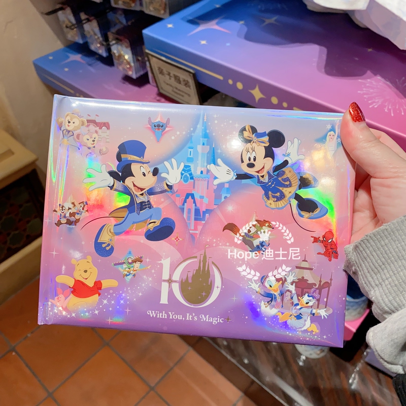 10Th Anniversary Mickey and Friends Signature Book Shanghai Disneyland 10Th Anniversary Mickey and Friends Signature Book Shanghai Disneyland