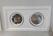 Op Lighting Lingqing Grille Light LGS01015 Single Head Double Three Head Flat 15W30W