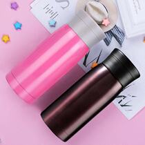 2019 new product insulation cup Womens portable small fashion student thermos straight cup 304 stainless steel insulation