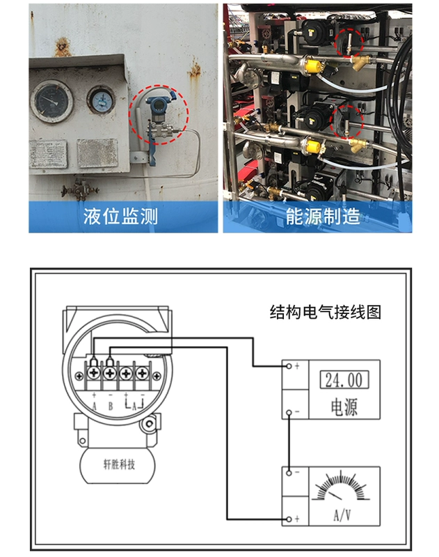 PCM400F chống clo màng truyền áp suất 4-20mA chống ăn mòn áp suất truyền cảm biến cảm biến áp suất huba cảm biến áp