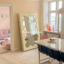 Moment Future simple modern heterosexual corrugated full body mirror photo clothing store large floor mirror