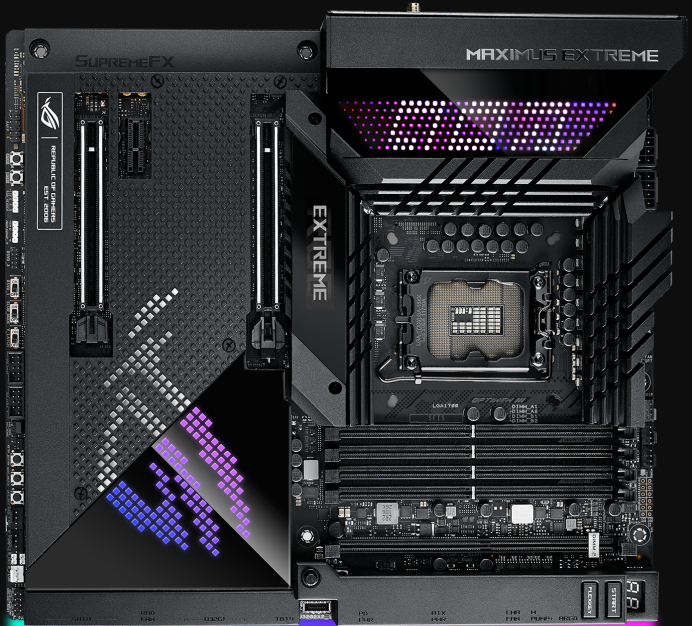 Asus/ Z690 ROG Maximus Z690 Extreme материнская плата поддерживает память DDR5
