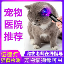  Woods lamp illuminates cat moss urine ringworm fungus detection flashlight Purple banknote detection lamp Ultraviolet fluorescent agent UV