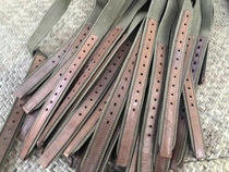 In the 70s strapped cow belt safety rope fixed belt real leather old - fashioned goods and durable