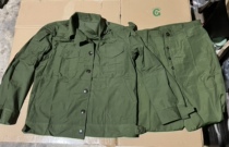 Inventory 87 summer worksuit classic indeed suit comfortable wearing old - fashioned green suit