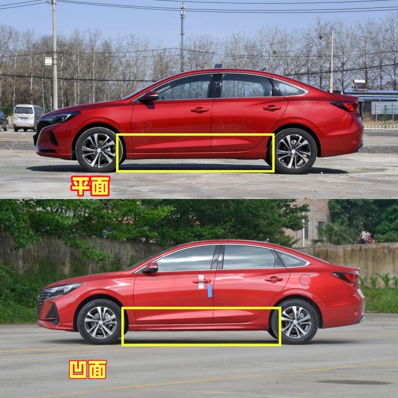 Suitable for 17-23 Models of Changan Eado Plus Side Beams, Skirts, Side Surrounds, Eado Plus Side Body Guards