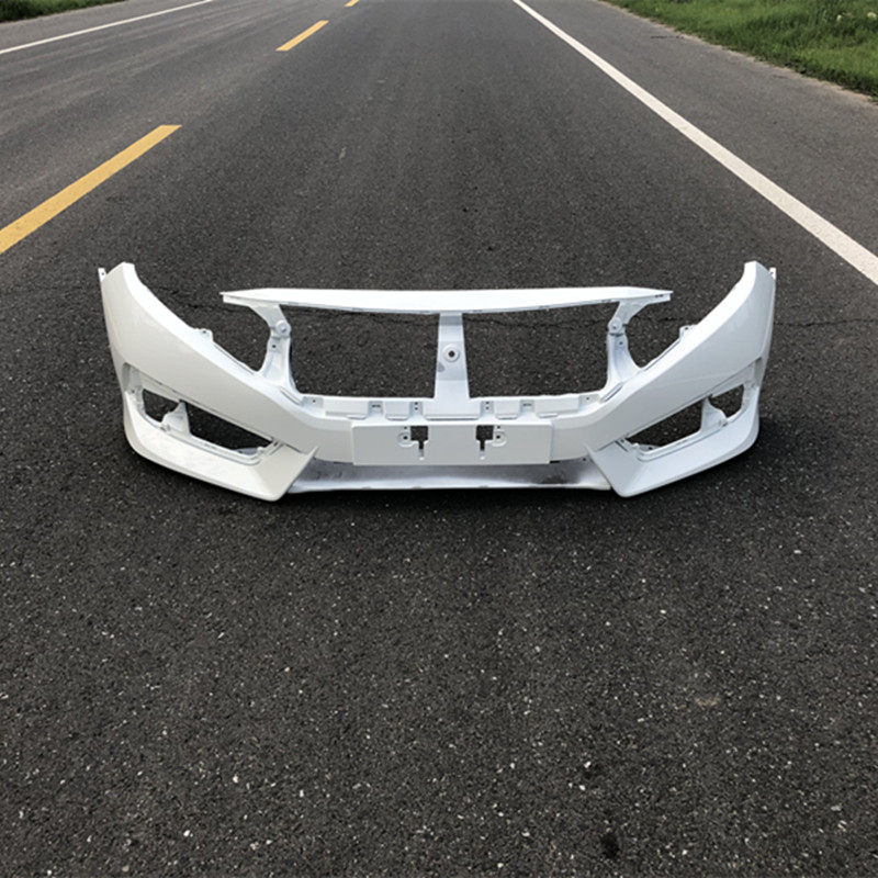 Suitable for 16-20 Honda Civic Bumpers, 10Th Generation Civic Front Bumper, Bumper Assembly, Special for Annual Inspection
