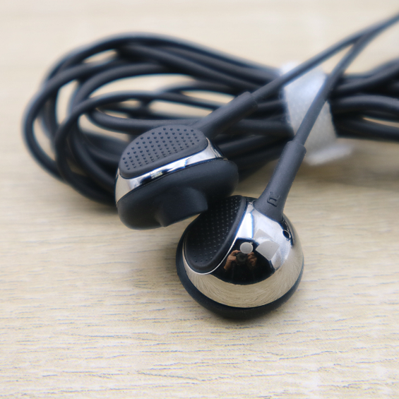 German Stocks New Headphones With Microphone Control Key Retro Design Flat Head Old Earplugs Reparse Erji