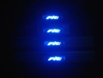 03-04-05-06-07 Old Fit threshold strip Old Fit with light welcome light pedal stainless steel modification