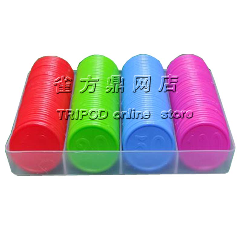 Chip Coin Texas Poker Mahjong Machine Chip Card Chess Board Room Special Code Game Children Student Credits Reward Money