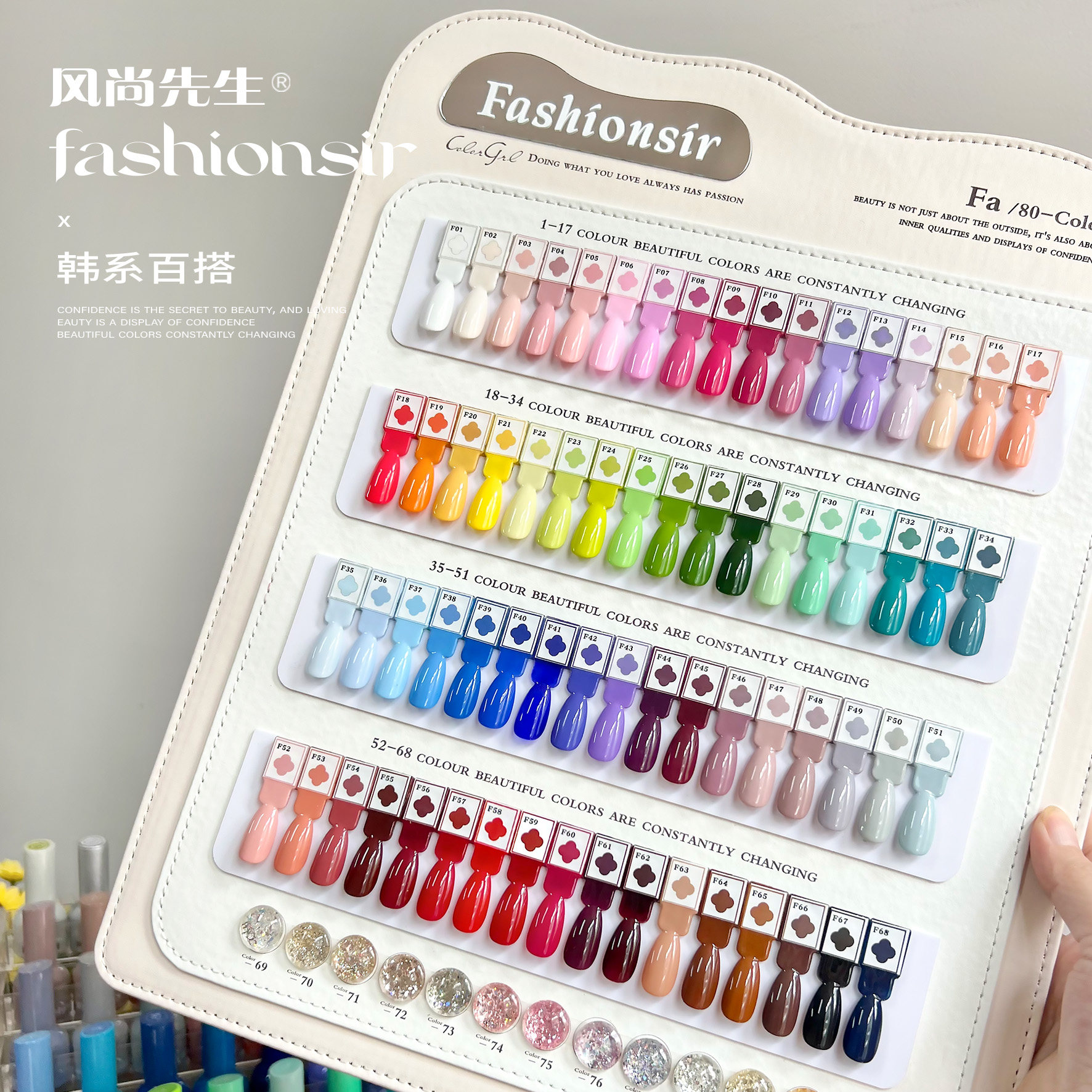 ファッショナブルな紳士用バブルクラウド80色2025新ジェルネイルポリッシュ - ネイルアートショップ向けボトル1色入り - ソリッドカラーセット