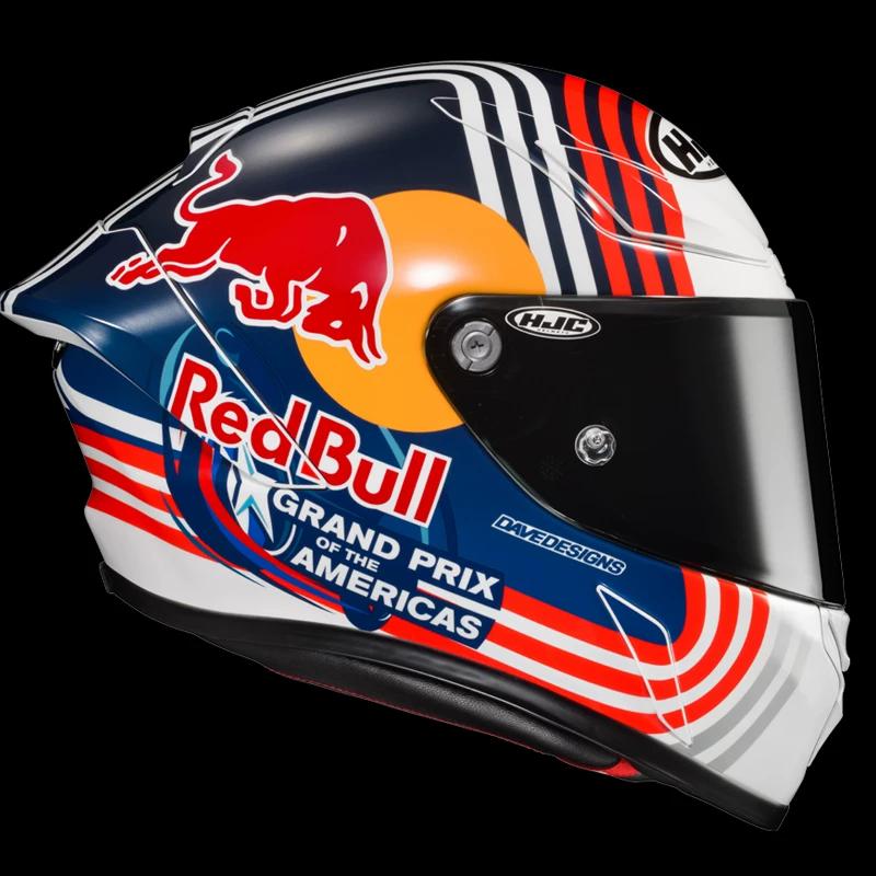 Южная Корея HJC RPHA1N Red Bull Остин Куартарыо полный шлем мотоГП углеродное волокно шлем Little Devil FIM