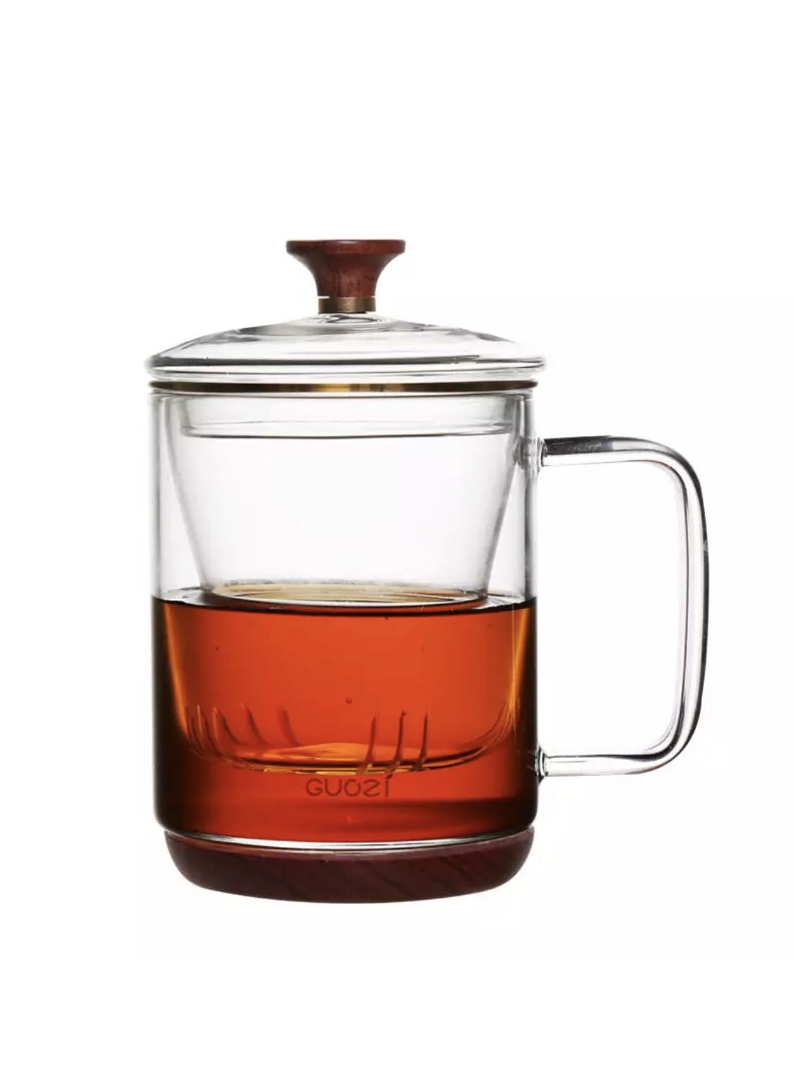 Goz GUOZI Zoshan Office Cup 300ml Men And Women Teacup Cup Glass Cup Gift Custom GZ-S36