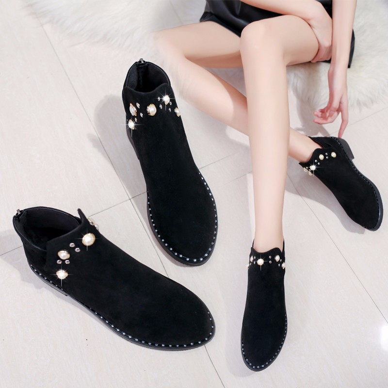 Bottes mi-saison femme MIOLLYUU en Polyurethane - Ref 3251594 Image 1