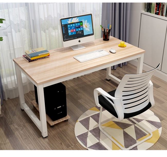 Bàn máy tính để bàn 1 m 4 bàn viết đơn giản hiện đại 1 m 6 máy tính để bàn nhà ông chủ - Bàn bàn ăn gấp