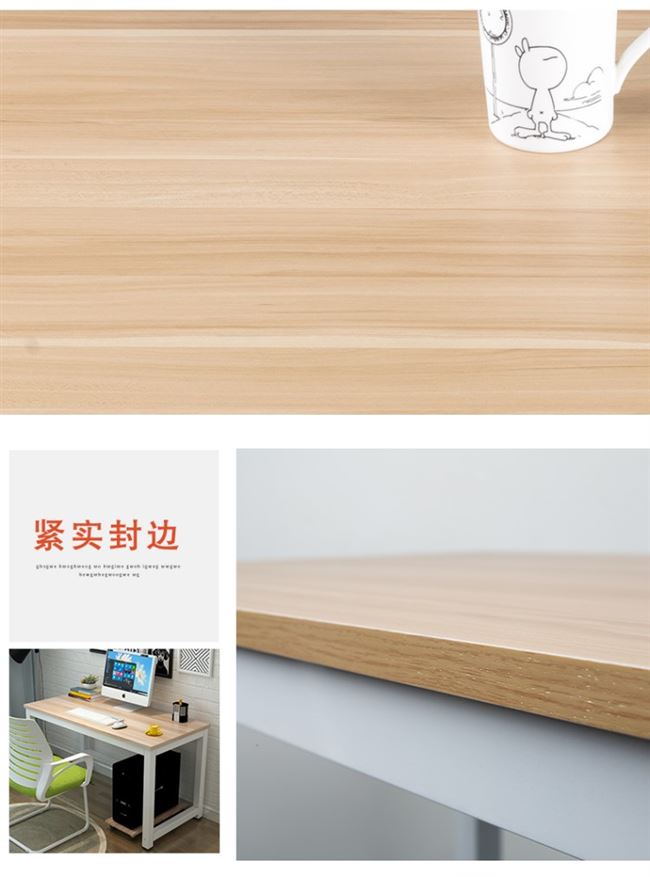 Bàn máy tính để bàn văn phòng có chiều dài 180 rộng 60cm nhà một mét bốn 1.6 1.8 mét sinh viên bền thời trang bàn - Bàn bàn ăn thông minh gấp gọn