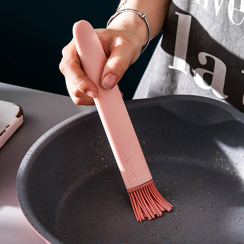 Pancake electric baking pan Silicone oil brush Kitchen household high temperature barbecue brush oil household edible frying baking brush