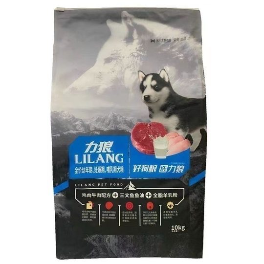 Lilang Dog Food Universal 10kg Teddy Golden Retriever Bichon Corgi French Dou Samoyed Husky Puppy 20Jin [Jin equals 0.5kg] Pack