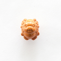 Zodiac sheep Qinling wild dragon peach carving cartoon cute Q version pure handmade diy boutique baby adult gift