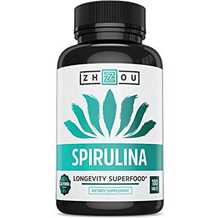 Non-GMO Spirulina Tablets Highest Quality Spirulina on Ear