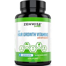 Hair Growth Vitamins Supplement - 5000 mcg Biotin & DHT