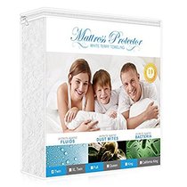 Lighting Mall Mattress Covers 100% Waterproof Cotton Terry