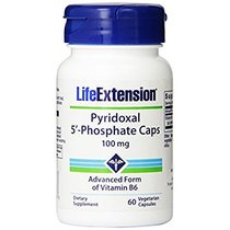 Extension de la vie Pyridoxal 5-Photophate 100 Mg Végétarien Caps