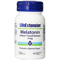 Life Extension Melatonin 6 Hour Timed Release 60 vegetaria
