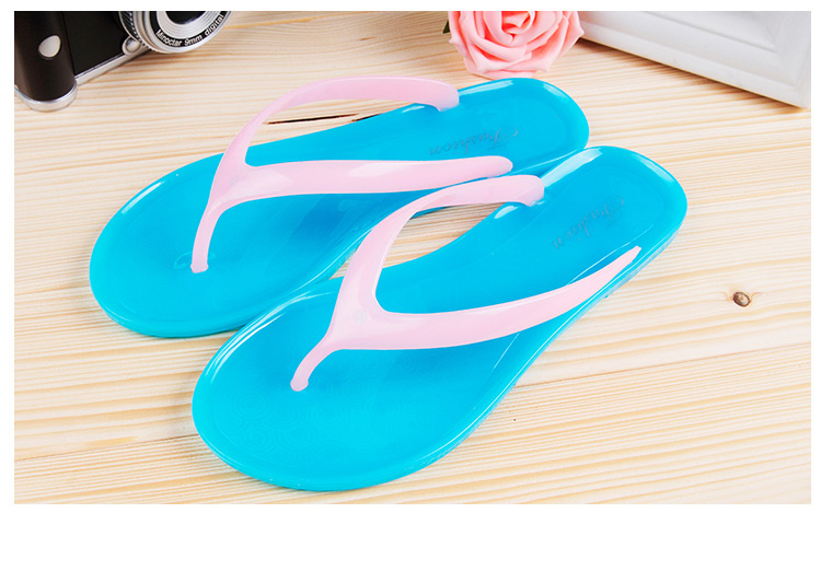 Nóng camellia flip- flops dép của phụ nữ nhựa thạch stereo camellia dép dép của phụ nữ