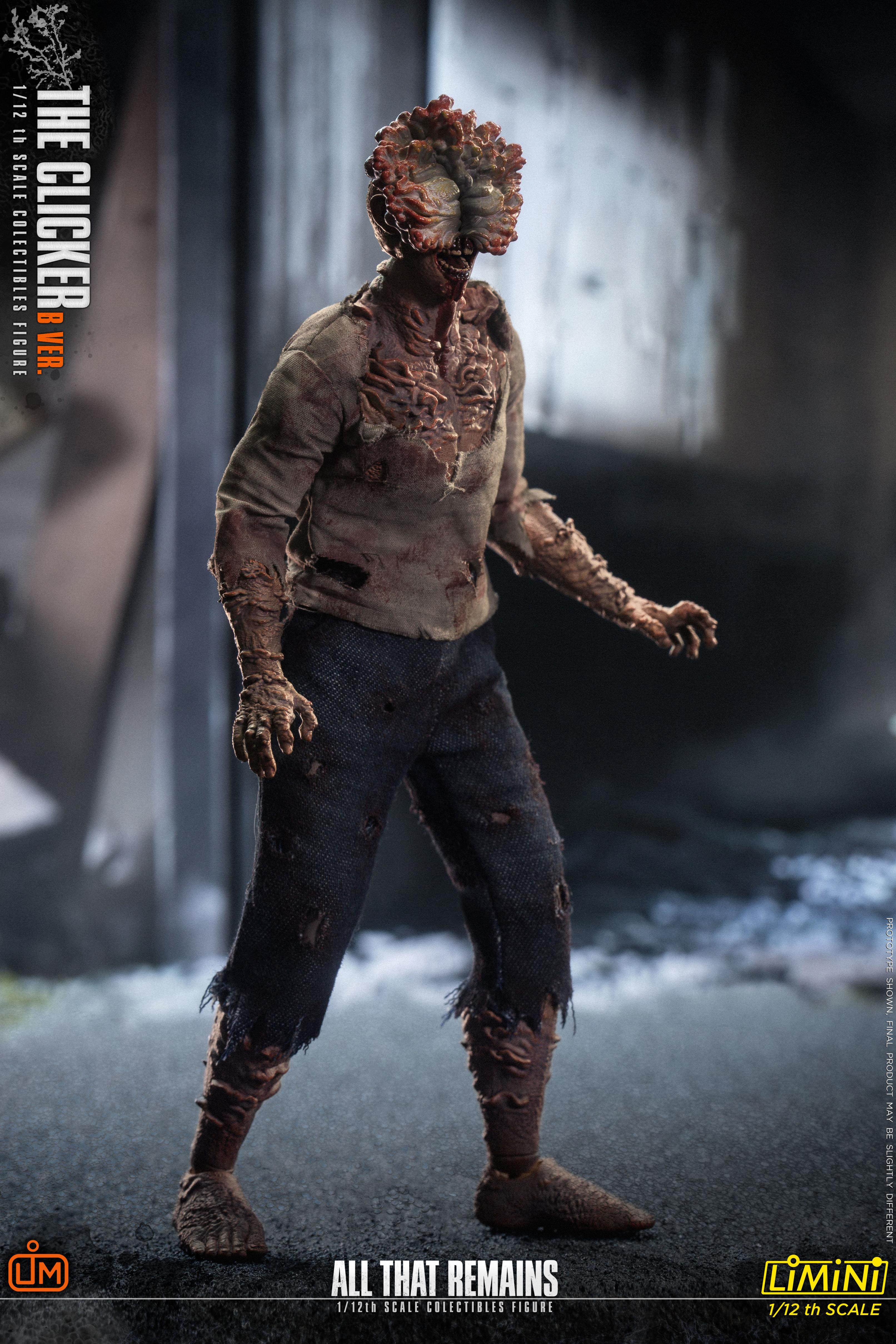 LimToys LMN010B 1/12 Last of Us The Clicker Zombie Action Figure