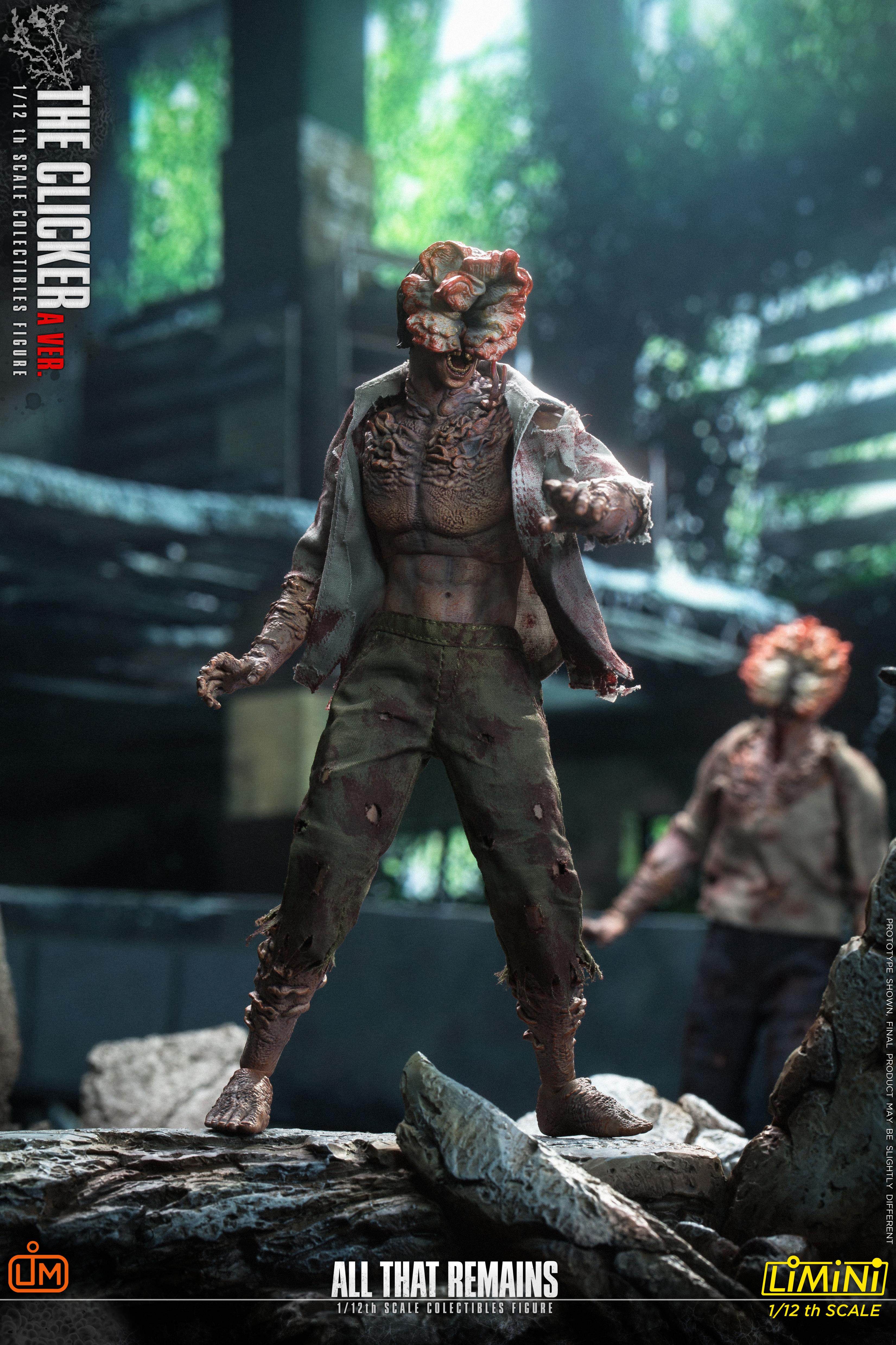 LimToys LMN009A 1/12 Last of Us The Clicker Zombie Action Figure