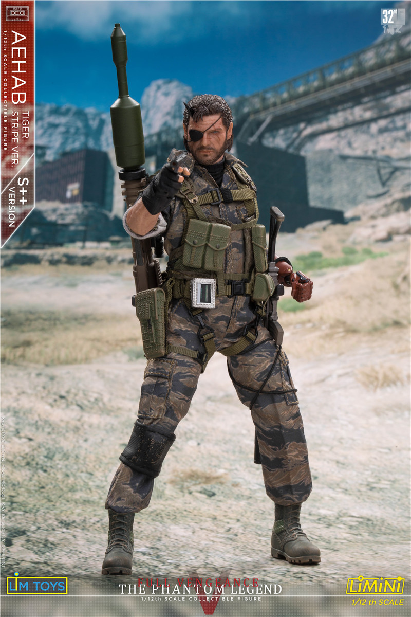 LIMTOYS Metal Gear Solid V 1/12 Venom Snake Action Figure S++