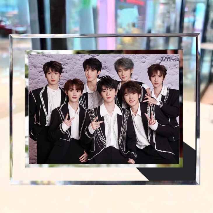 Photo Frame Desktop Decoration Birthday Gift Similar to Those Used by the Members of the Boy Group Era Youth League
