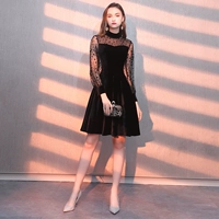 Черный, короткий