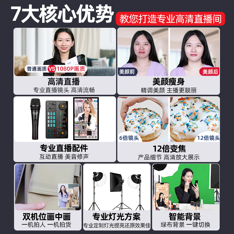 海康威视官方直播间摄像头，开启你的直播新视界！