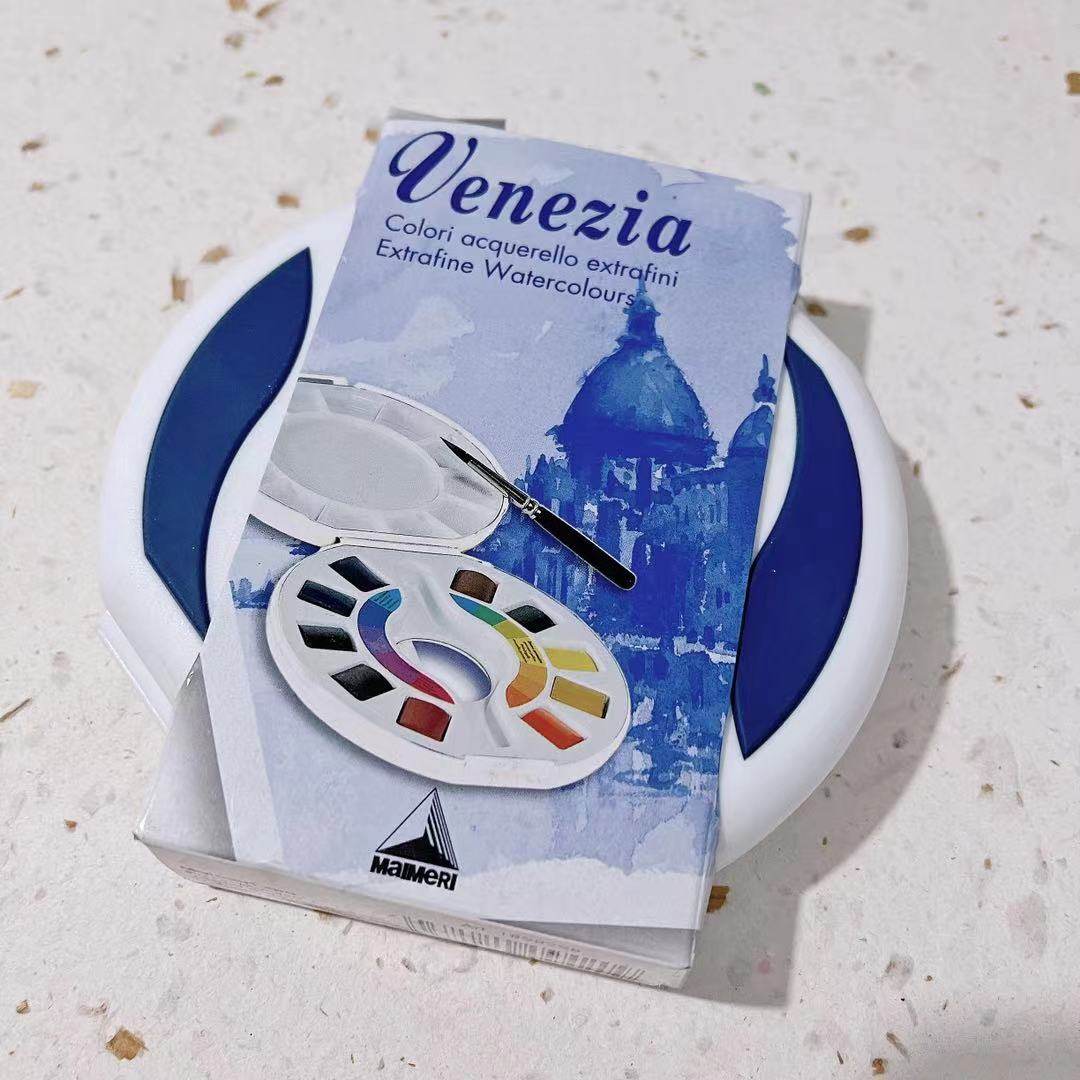 In stock - Solid watercolour from Merino Venice, Italy