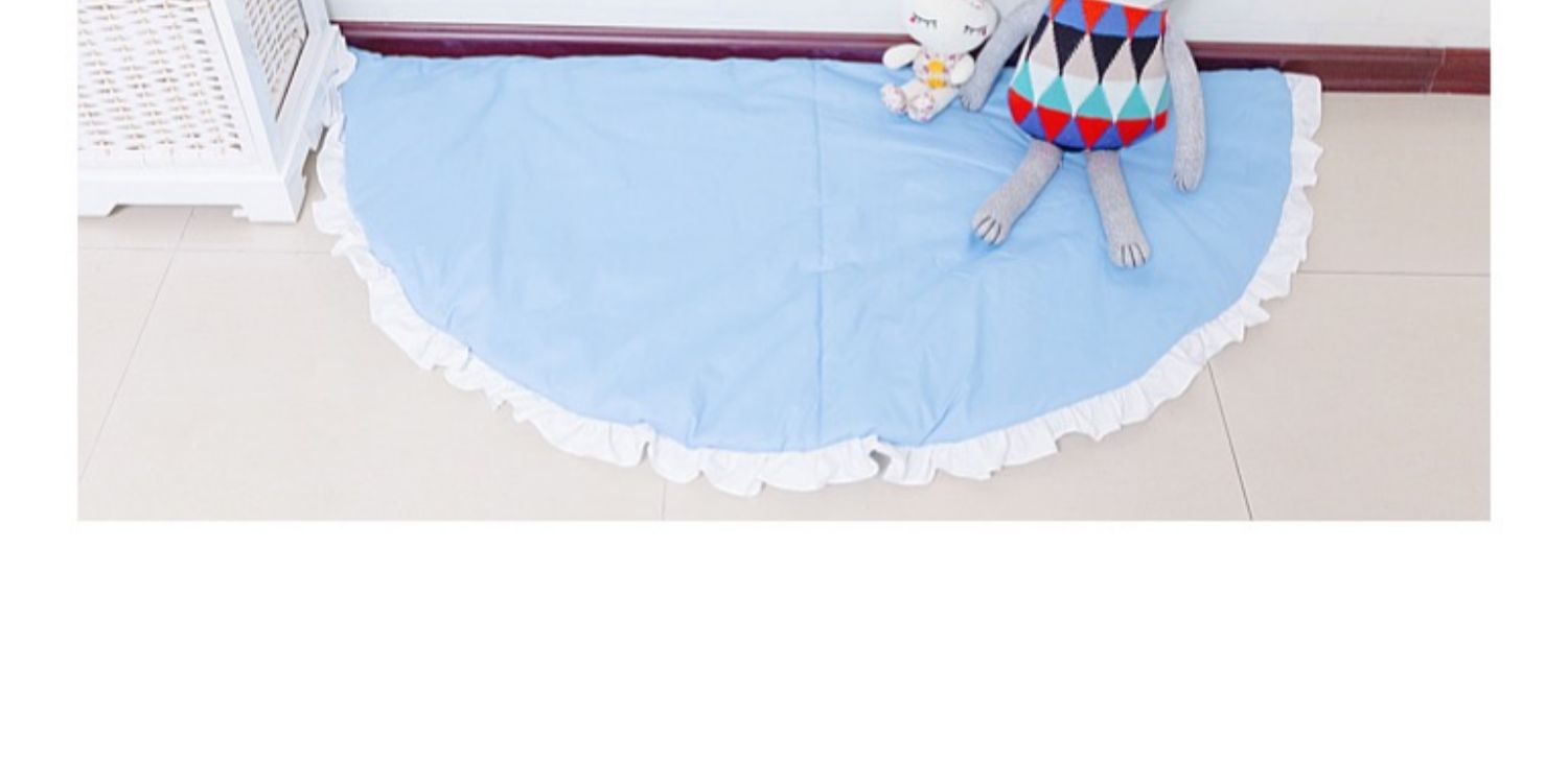 Một nửa hình dạng mặt trăng bằng vải bông Mat Tatami Thảm * Trò chơi Thu thập dữ liệu Tấm lót ẩm Bàn cà phê Tấm lót lều - Thảm sàn thảm xốp trải sàn