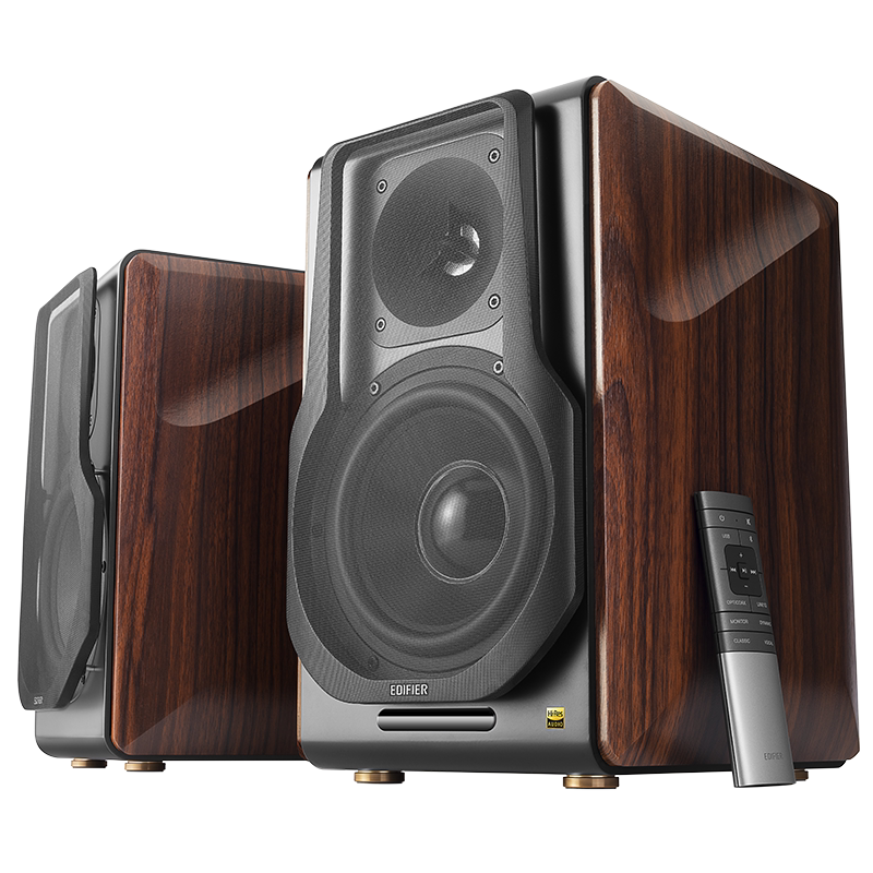 Edifier S3000 Hifi Active Bookshelf Speakers for Home Use in the Living Room, Tv Bluetooth Stereo Wooden Speakers Edifier S3000 Hifi Active Bookshelf Speakers for Home Use in the Living Room, Tv Bluetooth Stereo Wooden Speakers
