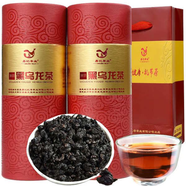 易记茶业 油切黑乌龙茶 250g*2罐 优惠券折后￥28包邮（￥48-20）