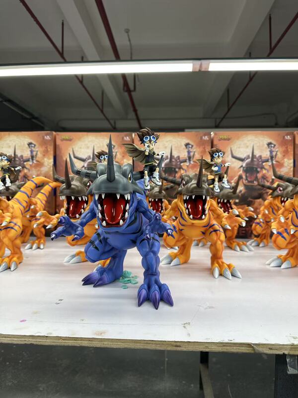 Dmx Riding Position Greymon Taichi Cloak Maple Leaf Garden Gk Figure