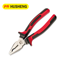  Husheng tools European-style pliers Steel wire pliers Pointed nose pliers Oblique mouth pliers