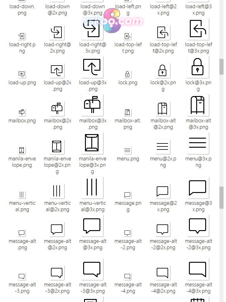 工具设置软件线形APP界面UI图标ICON作品AI矢量SVG设计Sketch素材插图9