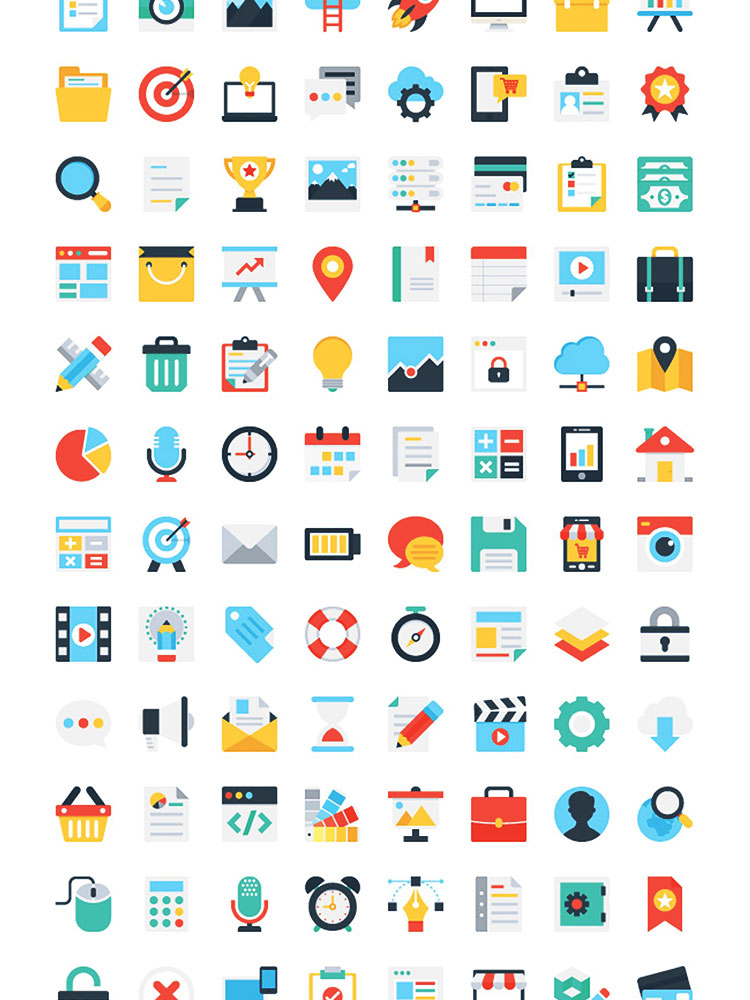 电商营销社交教育互联网物流金融运动APP UI ICON图标AI设计素材插图13