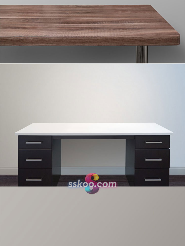 桌面台面桌子木桌书桌茶几展示智能贴图样机背景模板PSD设计素材插图7