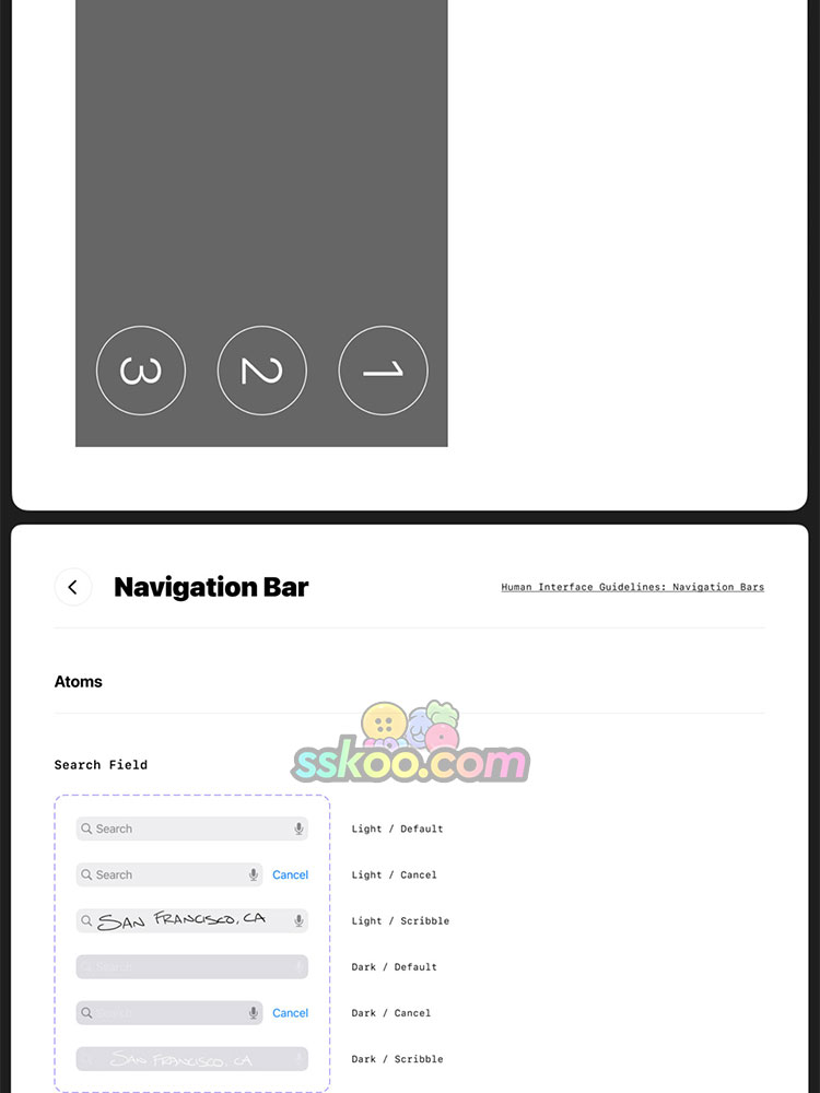 iOS15苹果iPhone手机UI界面组件设计标准规范模板figma素材模板插图32