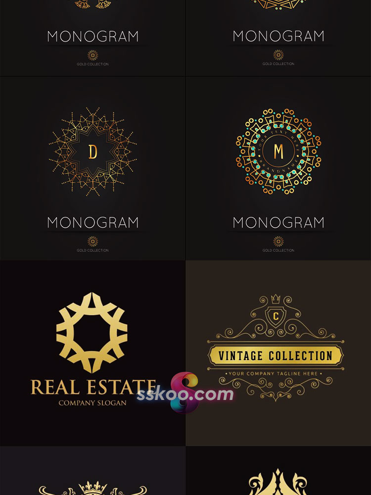 创意动物LOGO标志徽标徽章企业品牌商标VI店标EPS矢量设计素材插图8
