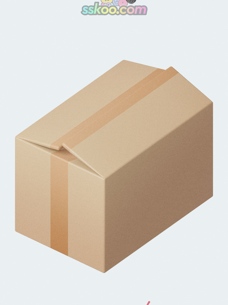 3D立体购物电商营销购物车POS手提袋包装盒icon图标PNG设计素材插图4
